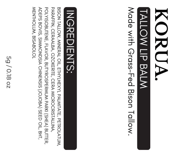 Nourishing Bison Tallow Lip Balm Set™